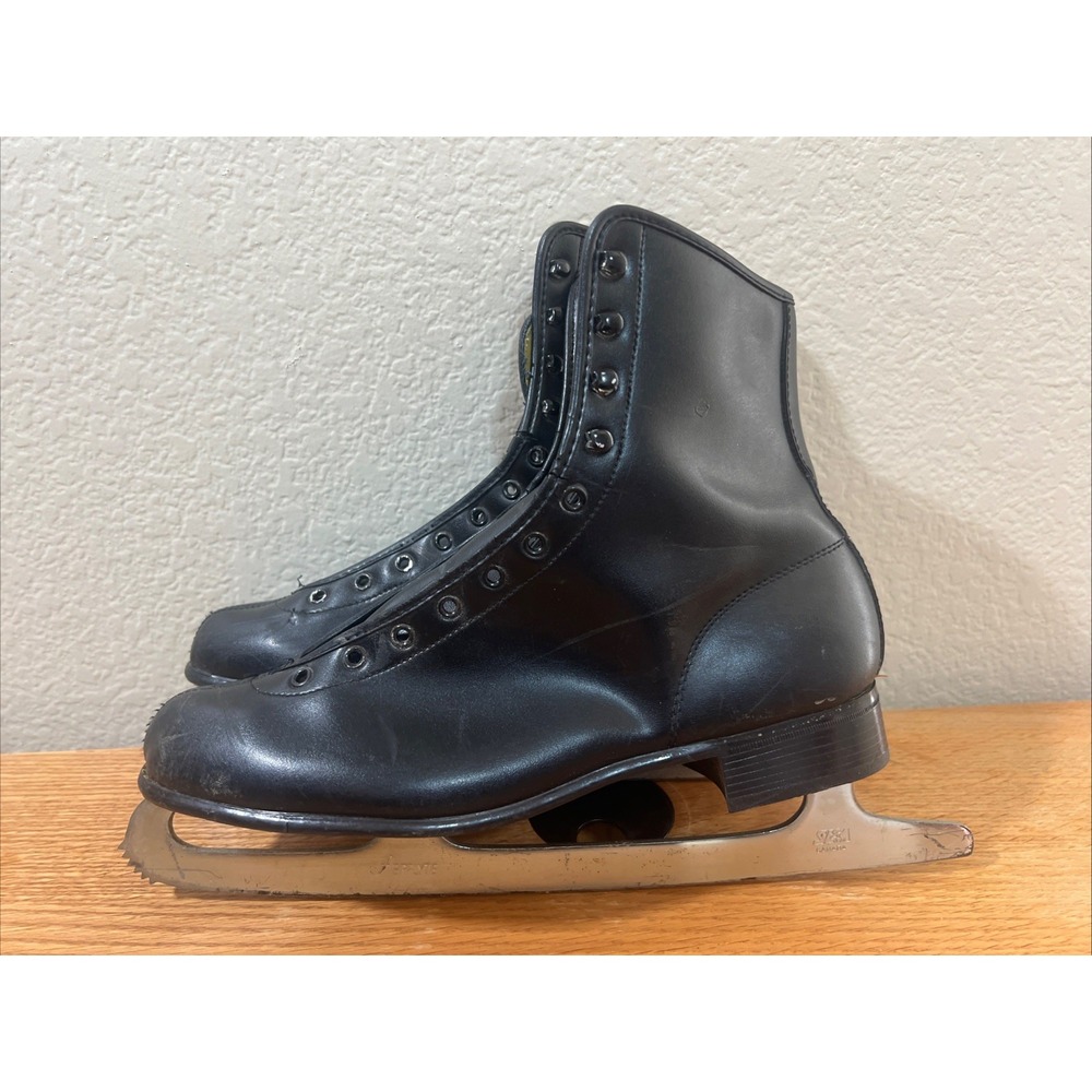 Vintage Mens Aerflyte Ice Skates Made In England Size 11 No Laces